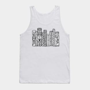 Vintage Bookshelf No.1 Tank Top